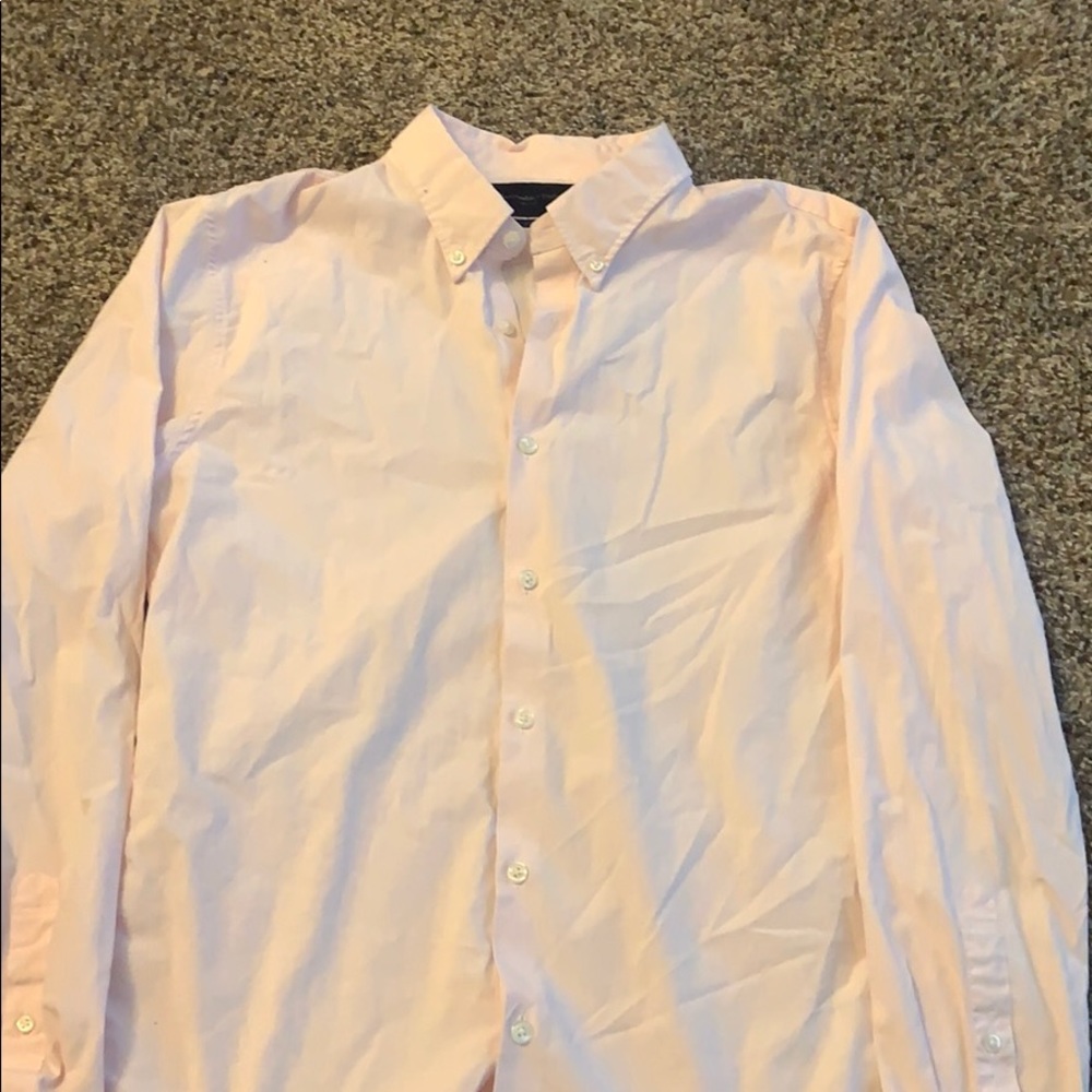 Men's long sleeve button up shirt